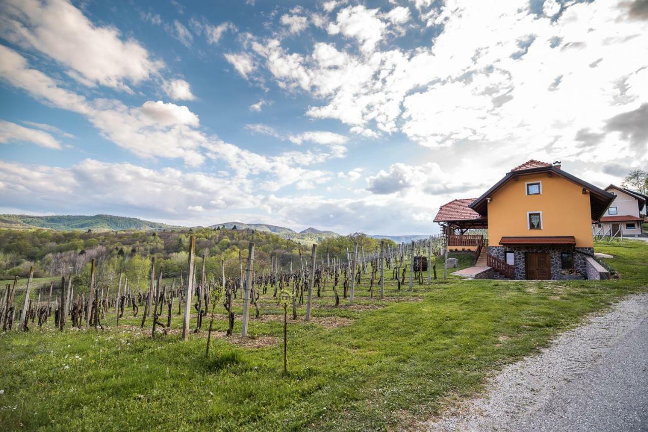 Holiday Home Blue Sky Globocice Bagian luar foto